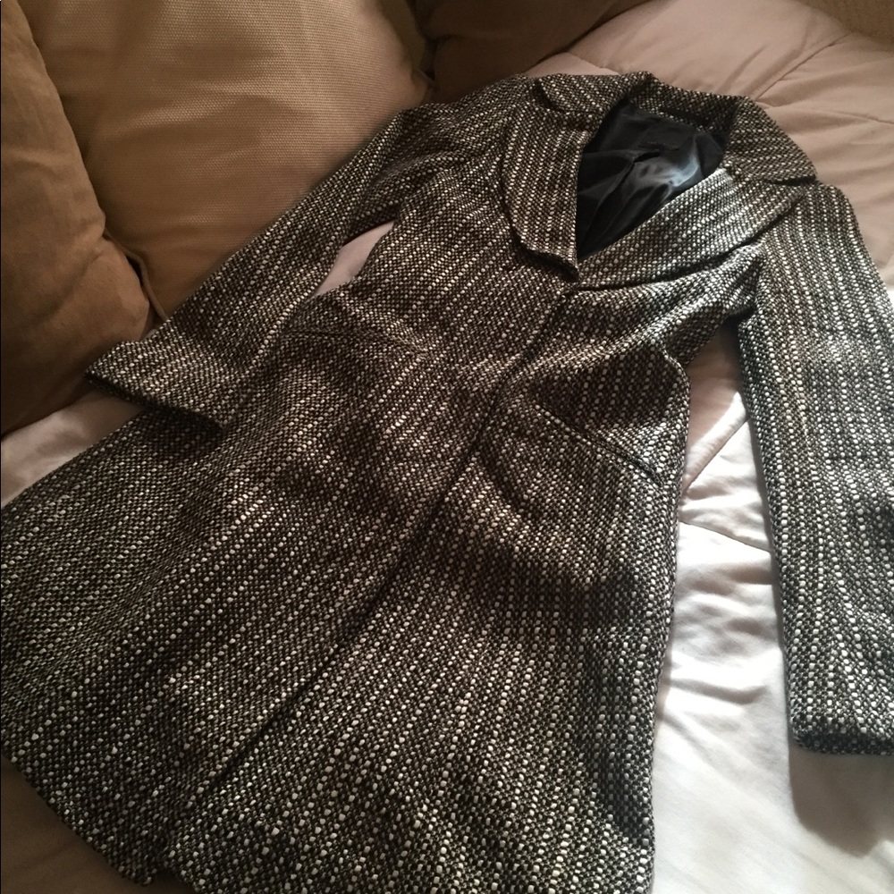 The Limited Long Tweed Coat